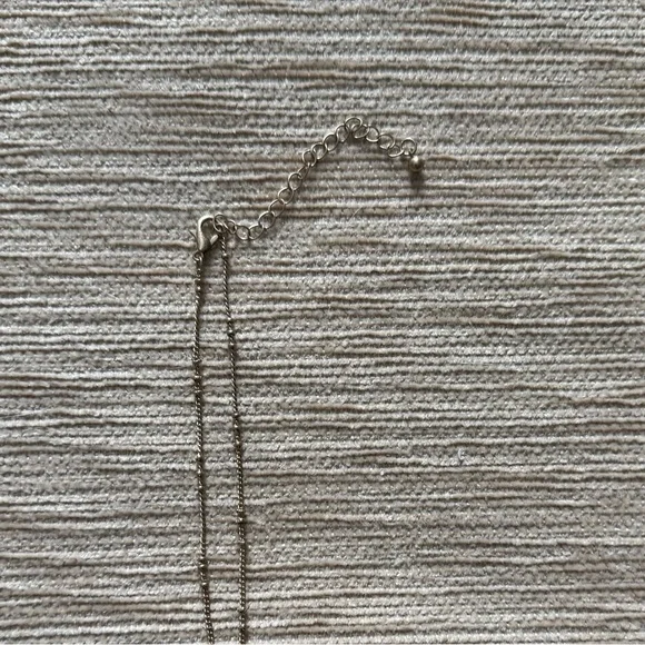 Noonday Long Tassel Pendant Necklace Gold And Pink - Picture 3 of 4